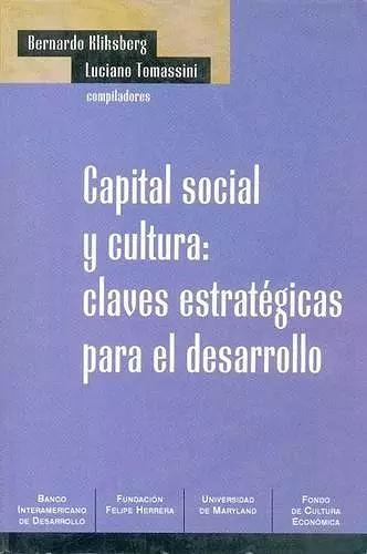 Capital Social y Cultura cover