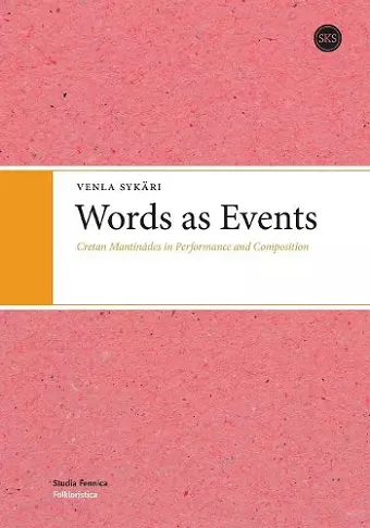 Words as Events cover