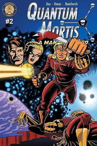 QUANTUM MORTIS A Man Disrupted #2 cover