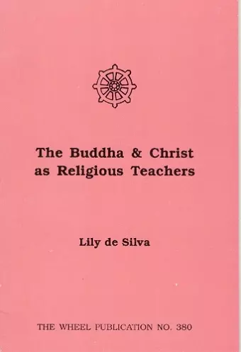 Buddha and Christ as Religious Teachers cover