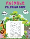 Animals Coloring Book For Kids age 3+ cover