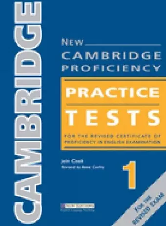 New Cambridge Proficiency Practice Tests 1 cover