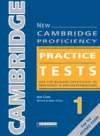 New Cambridge Proficiency Practice Tests 1 cover