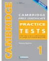 CAMBRIDGE FC PRACTICE TESTS 1REVIDED ED STUDENT BOOK cover