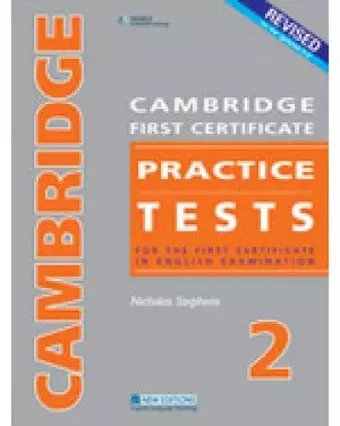 CAMBRIDGE FC PRACTICE TESTS 2REVISED EDTION STUDENT'S BOOK cover