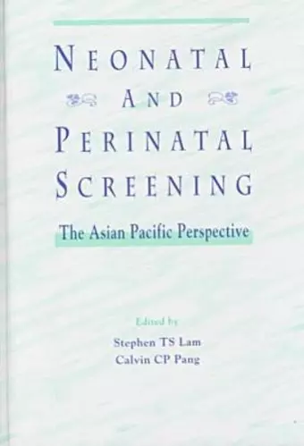 Neonatal and Perinatal Screening cover