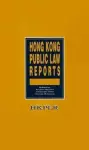 Hong Kong Public Law Reports V 3 Part 3 cover