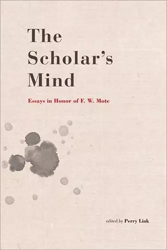 The Scholar's Mind cover