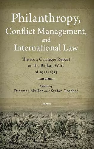 Philanthropy, Conflict Management and International Law cover