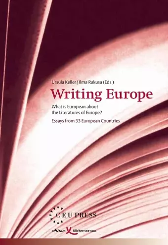 Writing Europe cover