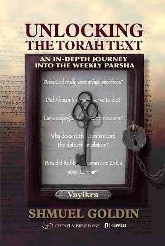 Unlocking the Torah Text -- Vayikra cover