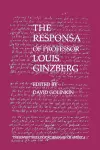 The Responsa of Professor Louis Ginzberg cover