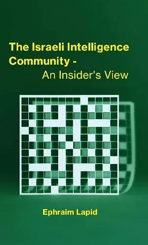 The Israeli Intelligence Community cover