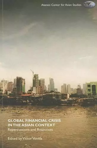 Global Financial Crisis in the Asian Context cover