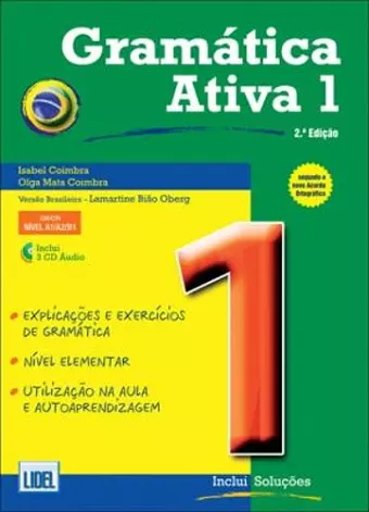 Gramatica Ativa 1 - Brazilian Portuguese course - with audio download cover