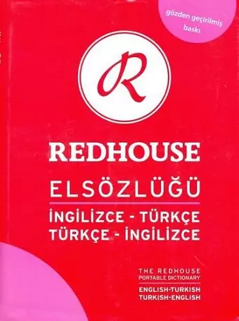 The Redhouse Portable English-Turkish & Turkish-English Dictionary cover