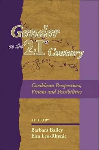 Gender in the 21st Century Caribbean cover