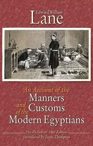 An Account of the Manners and Customs of the Modern Egyptians cover