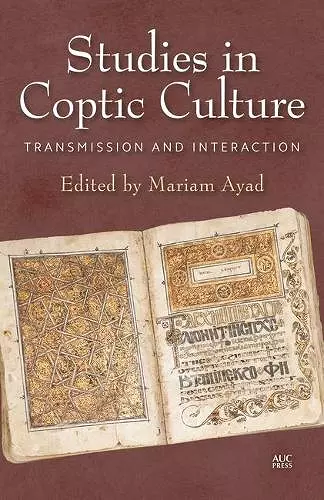 Studies in Coptic Culture cover