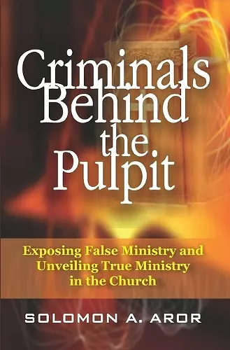 Criminals Behind the Pulpit cover