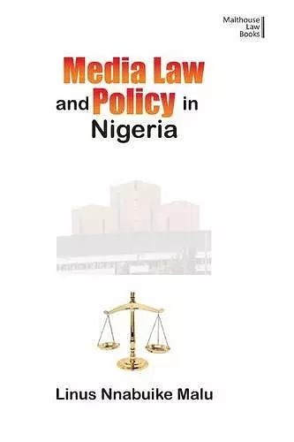 Media Law and Policy in Nigeria cover