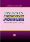 Issues in Contemporary African Linguistics cover