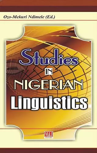 Studies in Nigerian Linguistics cover