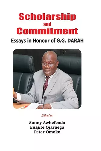 Scholarship and Commitment cover