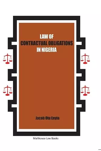 Law of Contractual Obligations in Nigeria cover