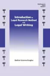 Introduction to Legal Research Method and Legal Writing cover