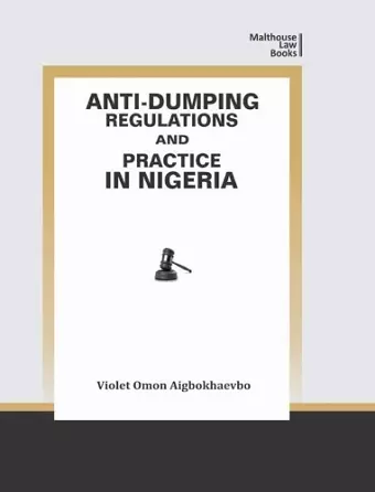 Anti-Dumping Regulations and Practice in Nigeria cover