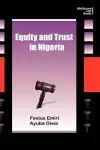 Equity and Trust in Nigeria cover