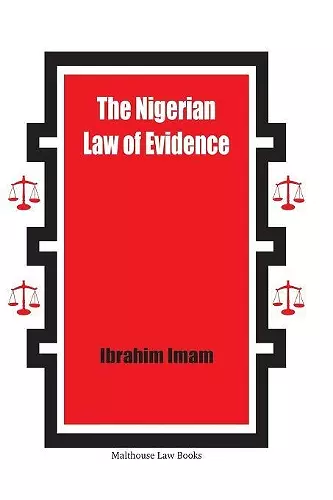 The Nigerian Law of Evidence cover