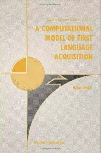 Computational Model Of First Language Acquisition, A cover