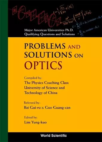 Problems And Solutions On Optics cover