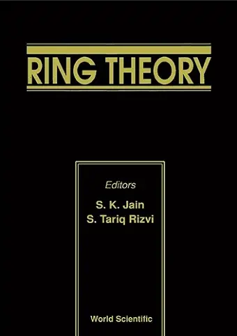 Ring Theory - Proceedings Of The Biennial Ohio State-denison Conference 1992 cover