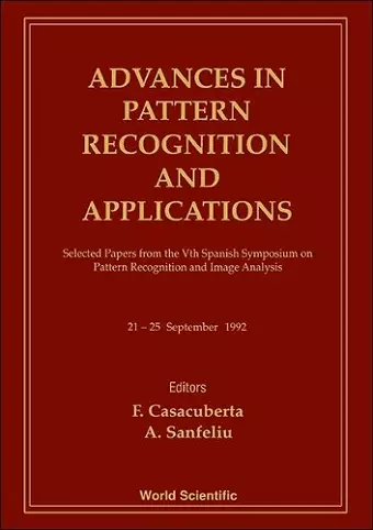 Advances In Pattern Recognition And Applications cover