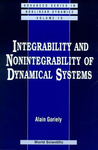 Integrability And Nonintegrability Of Dynamical Systems cover