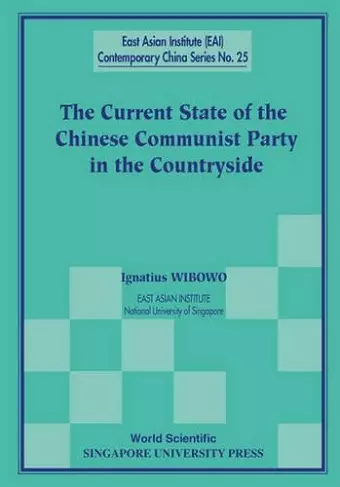 Current State Of The Chinese Communist Party In The Countryside, The cover