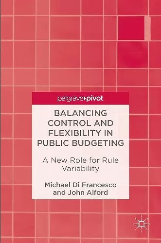 Balancing Control and Flexibility in Public Budgeting cover