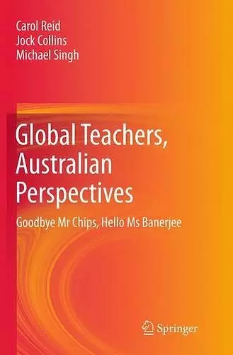 Global Teachers, Australian Perspectives cover