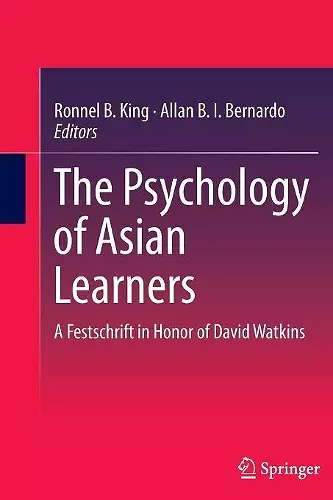 The Psychology of Asian Learners cover