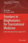 Frontiers in Biophotonics for Translational Medicine cover