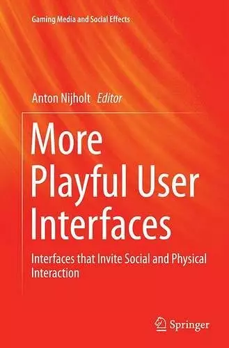 More Playful User Interfaces cover