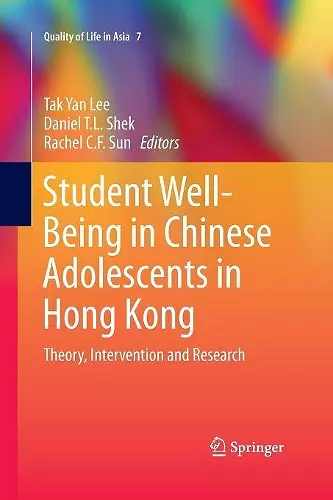 Student Well-Being in Chinese Adolescents in Hong Kong cover