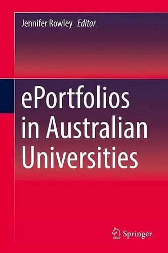 ePortfolios in Australian Universities cover
