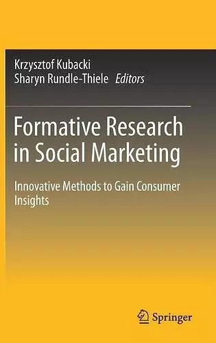Formative Research in Social Marketing cover