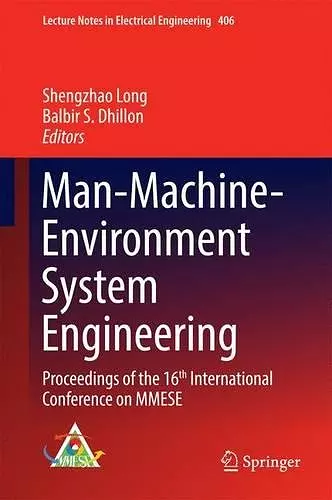 Man-Machine-Environment System Engineering cover