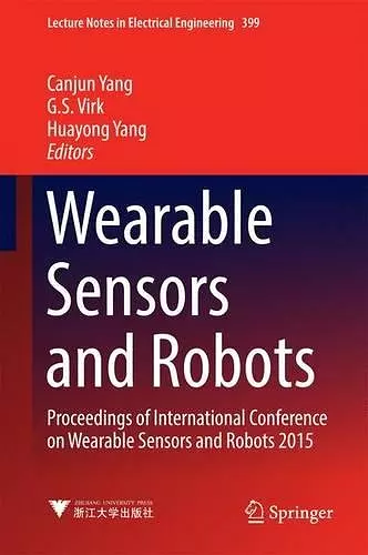 Wearable Sensors and Robots cover