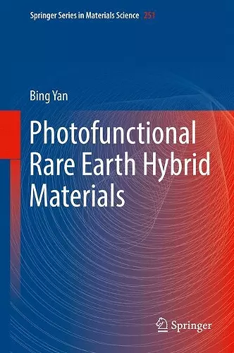 Photofunctional Rare Earth Hybrid Materials cover